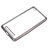 Plated TPU bamper for RedMi 3S Silver